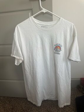 Retrofit White Short-Sleeve 'Death Valley California' Graphic Tee